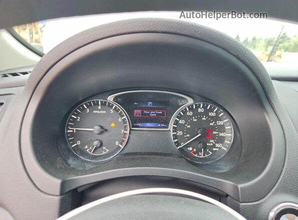 1N4AL3AP8JC113192 2018 NISSAN ALTIMA Silver Instrument cluster view