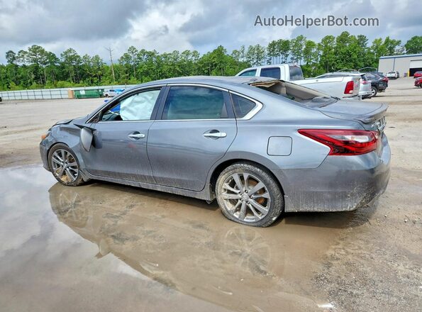 1N4AL3AP8JC137024 2018 NISSAN ALTIMA Gray Trasero izquierdo