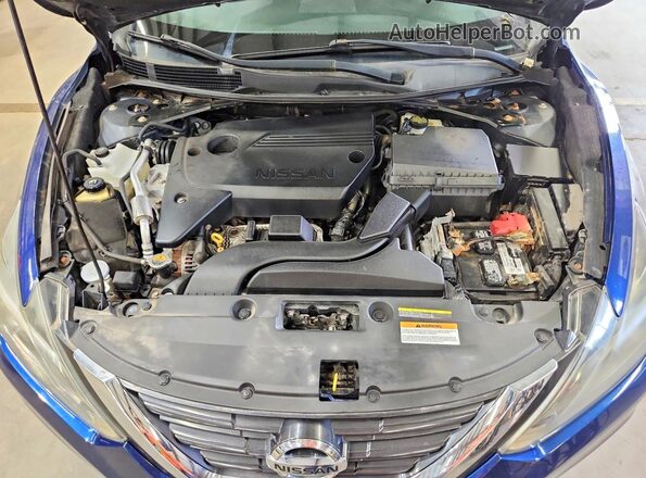 1N4AL3AP8JC156429 2018 NISSAN ALTIMA Blue უკანა სალონის ხედი
