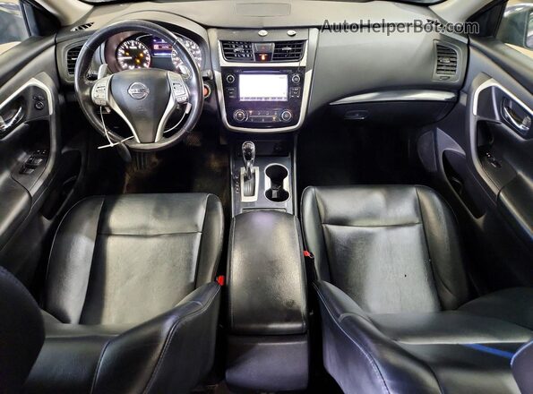 1N4AL3AP8JC156429 2018 NISSAN ALTIMA Blue წინა პანელის ხედი