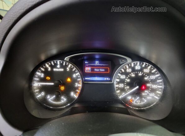 1N4AL3AP8JC156429 2018 NISSAN ALTIMA Blue ხელსაწყოთა პანელის ხედი