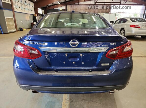 1N4AL3AP8JC156429 2018 NISSAN ALTIMA Blue უკანა ხედი
