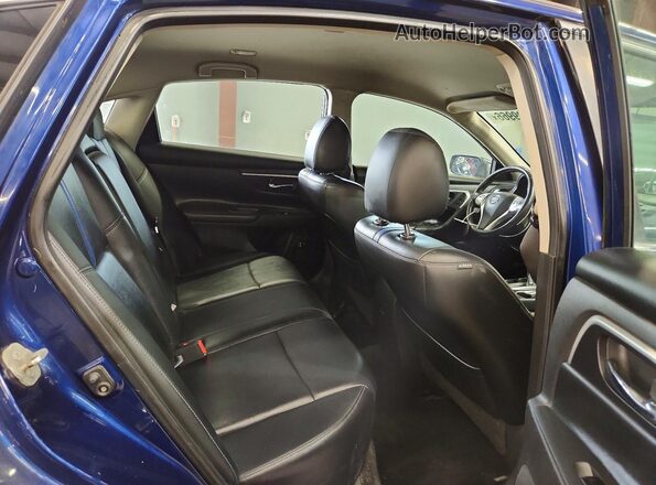 1N4AL3AP8JC156429 2018 NISSAN ALTIMA Blue უკანა სავარძლების ხედი