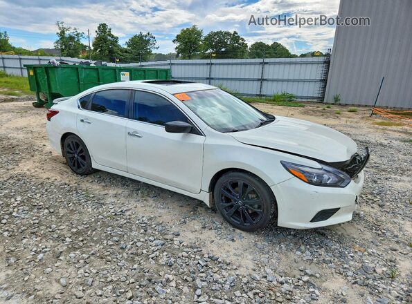 1N4AL3AP8JC163574 2018 NISSAN ALTIMA White Przód prawy