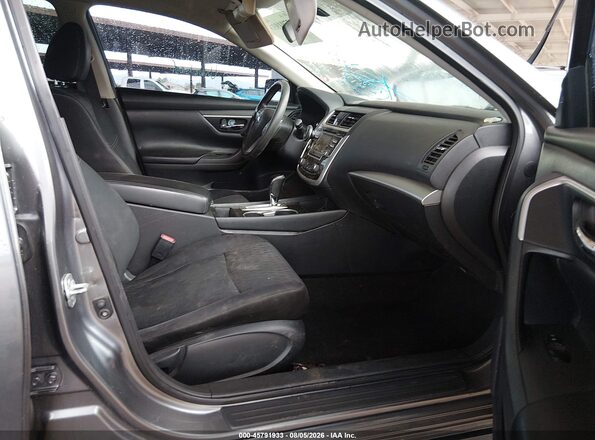 1N4AL3AP8JC175739 2018 NISSAN ALTIMA Серый Вид салона спереди