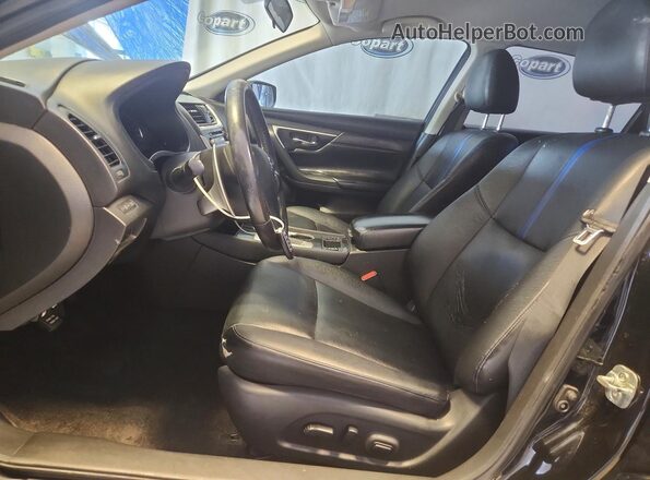 1N4AL3AP8JC184165 2018 NISSAN ALTIMA Черный Вид салона спереди