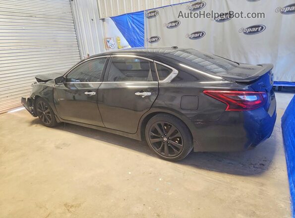1N4AL3AP8JC184165 2018 NISSAN ALTIMA Черный Задняя левая четверть