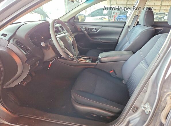 1N4AL3AP8JC196736 2018 NISSAN ALTIMA Gray წინა სალონის ხედი