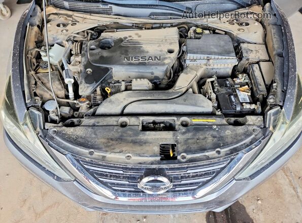1N4AL3AP8JC196736 2018 NISSAN ALTIMA Gray უკანა სალონის ხედი