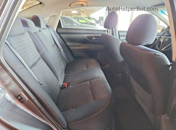 1N4AL3AP8JC196736 2018 NISSAN ALTIMA Gray უკანა სავარძლების ხედი