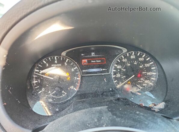 1N4AL3AP8JC250746 2018 NISSAN ALTIMA Silver Вид щитка приладів