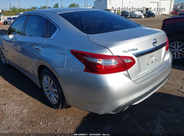 1N4AL3AP8JC281592 2018 NISSAN ALTIMA Серебряный Задняя левая четверть