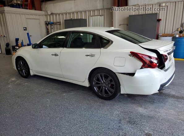 1N4AL3AP8JC285111 2018 NISSAN ALTIMA Белый Задняя левая четверть
