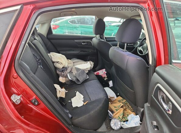 1N4AL3AP9GC145948 2016 NISSAN ALTIMA Red უკანა სავარძლების ხედი
