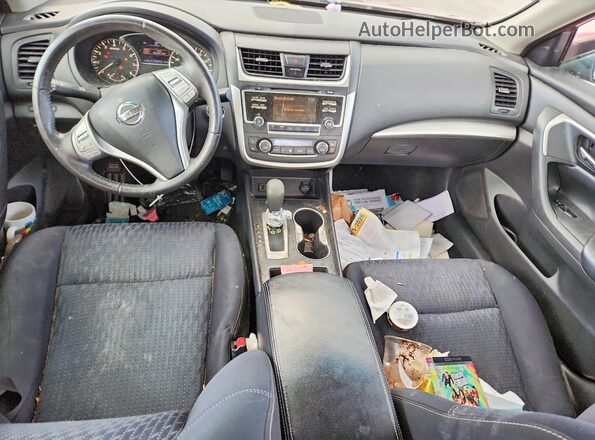 1N4AL3AP9GC145948 2016 NISSAN ALTIMA Red წინა პანელის ხედი