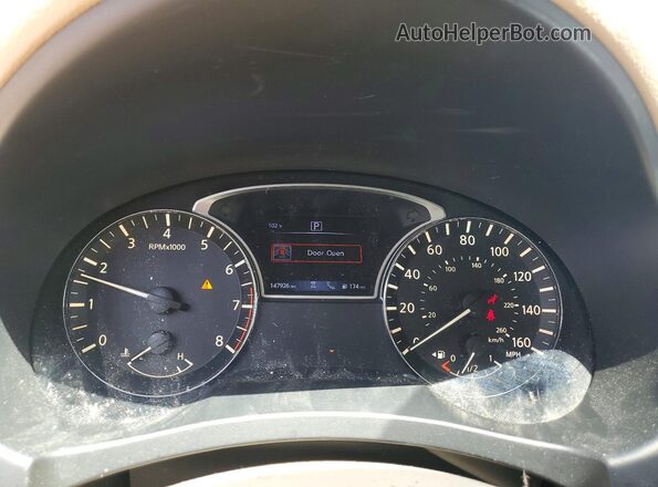 1N4AL3AP9GC161163 2016 NISSAN ALTIMA White Instrument cluster view