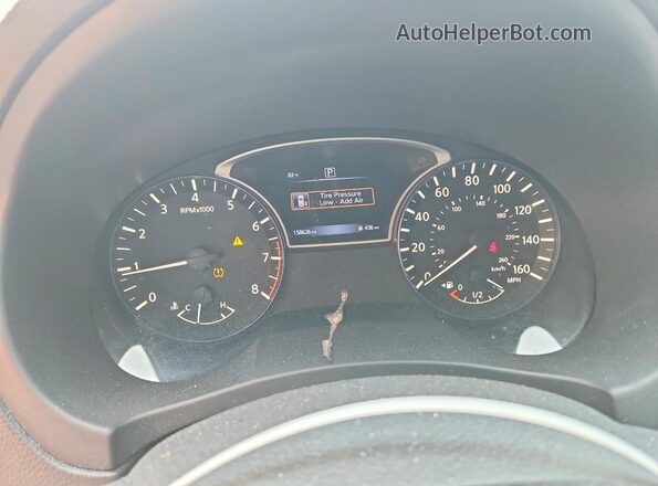 1N4AL3AP9GC180537 2016 NISSAN ALTIMA White Widok zestawu wskaźników