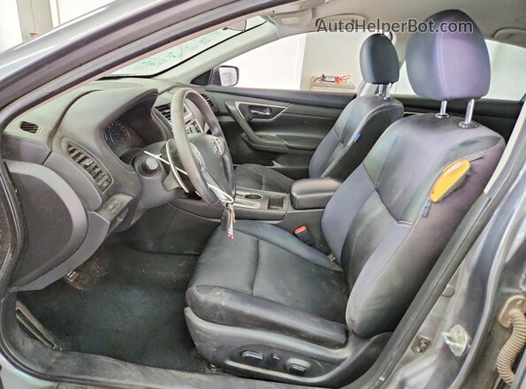 1N4AL3AP9GC206988 2016 NISSAN ALTIMA Gray Widok wnętrza z przodu