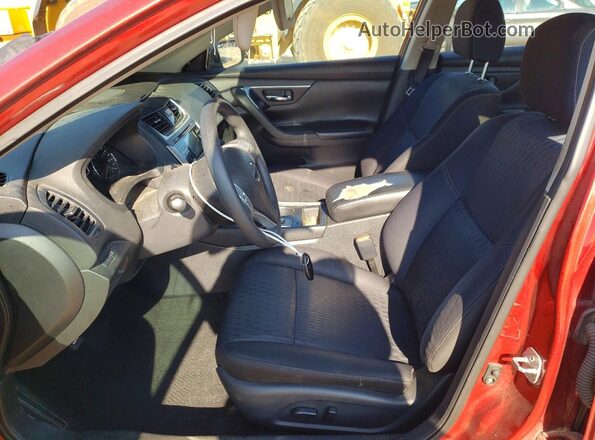 1N4AL3AP9GC210653 2016 NISSAN ALTIMA Red Widok wnętrza z przodu
