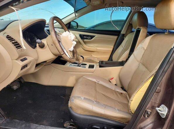 1N4AL3AP9GC233513 2016 NISSAN ALTIMA Gray Widok wnętrza z przodu