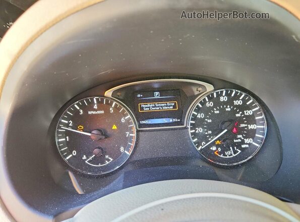 1N4AL3AP9GC247945 2016 NISSAN ALTIMA White Vista del cuadro de instrumentos