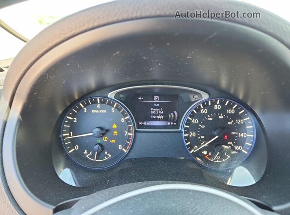 1N4AL3AP9GC261618 2016 NISSAN ALTIMA Gray Widok zestawu wskaźników