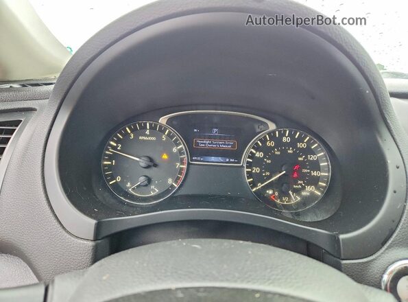1N4AL3AP9GC276247 2016 NISSAN ALTIMA Red Instrument cluster view