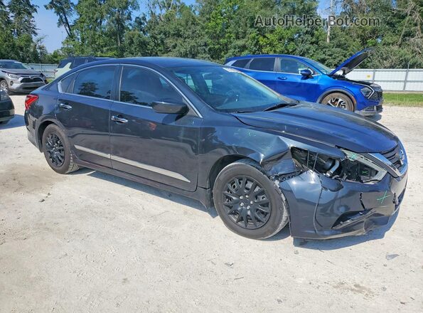 1N4AL3AP9GC281982 2016 NISSAN ALTIMA Черный Передняя правая четверть