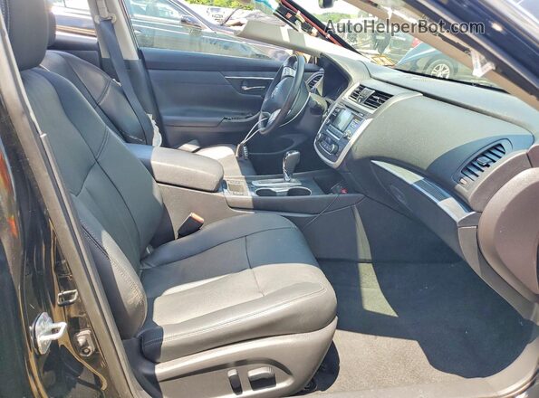 1N4AL3AP9GC284008 2016 NISSAN ALTIMA Black Widok wnętrza z przodu