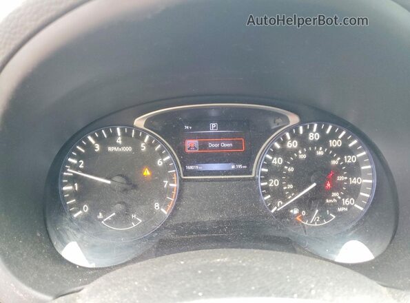 1N4AL3AP9GC288866 2016 NISSAN ALTIMA White Widok zestawu wskaźników