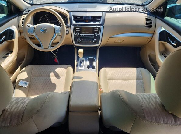 1N4AL3AP9GN305878 2016 NISSAN ALTIMA Black წინა პანელის ხედი