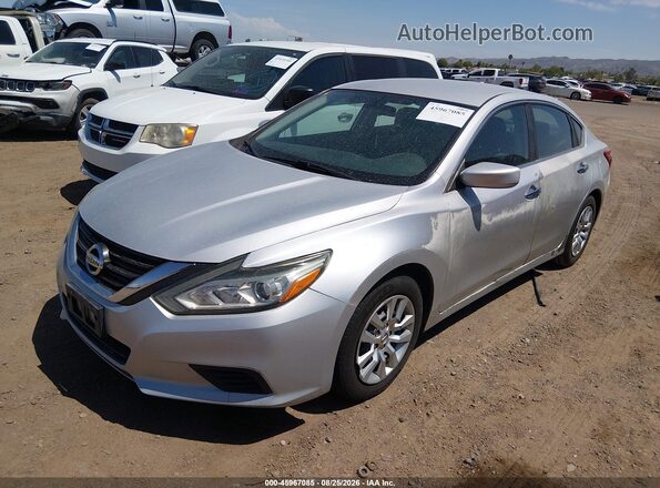 1N4AL3AP9GN335804 2016 NISSAN ALTIMA Silver Առջևի ձախ երեք քառորդ տեսարան
