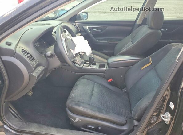 1N4AL3AP9GN340646 2016 NISSAN ALTIMA Черный Вид салона спереди