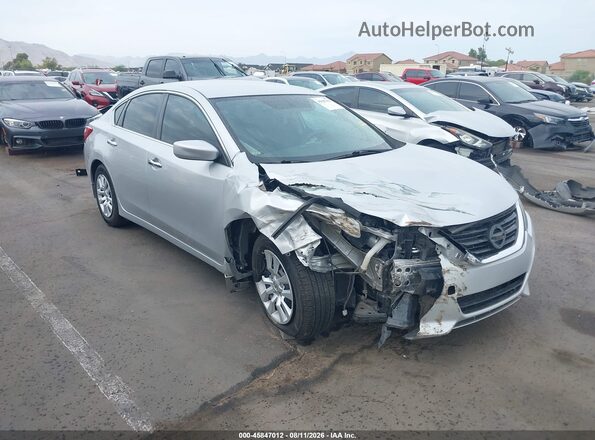1N4AL3AP9GN379396 2016 NISSAN ALTIMA Серебряный Вид спереди