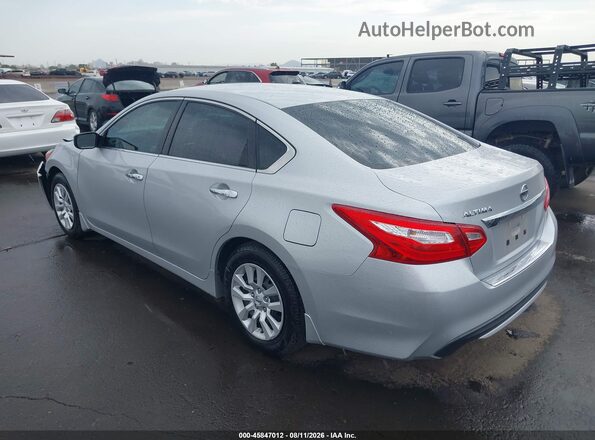 1N4AL3AP9GN379396 2016 NISSAN ALTIMA Серебряный Задняя левая четверть
