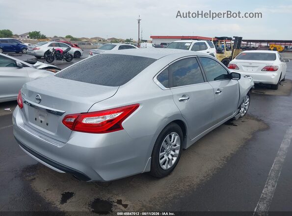 1N4AL3AP9GN379396 2016 NISSAN ALTIMA Серебряный Задняя правая четверть