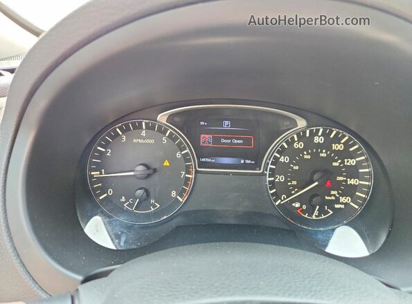 1N4AL3AP9GN384680 2016 NISSAN ALTIMA Black Սարքավորումների վահանակի տեսք