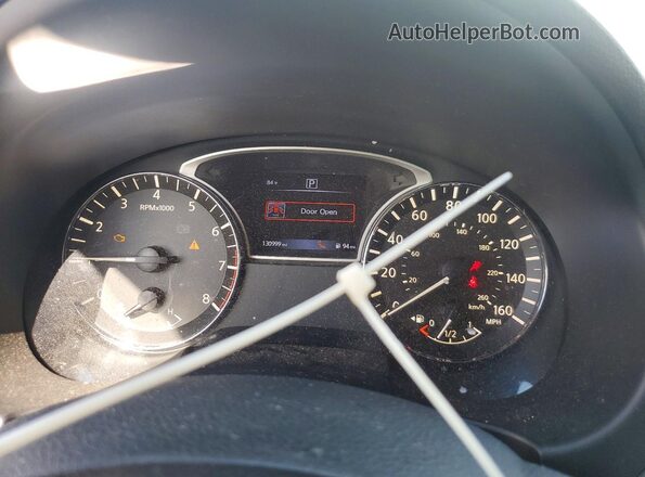 1N4AL3AP9HC125698 2017 NISSAN ALTIMA Silver Vista del cuadro de instrumentos