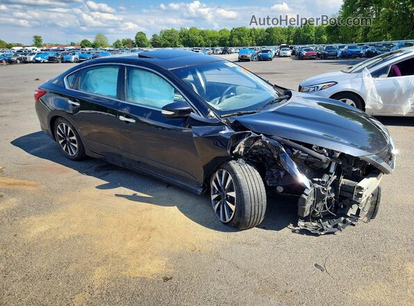 1N4AL3AP9HC128794 2017 NISSAN ALTIMA Черный Передняя правая четверть
