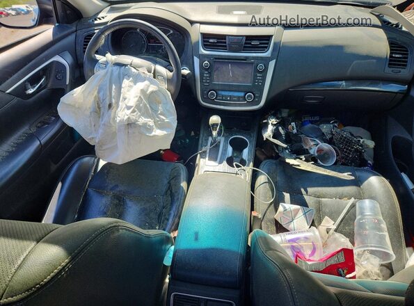 1N4AL3AP9HC128794 2017 NISSAN ALTIMA Черный Вид панели приборов