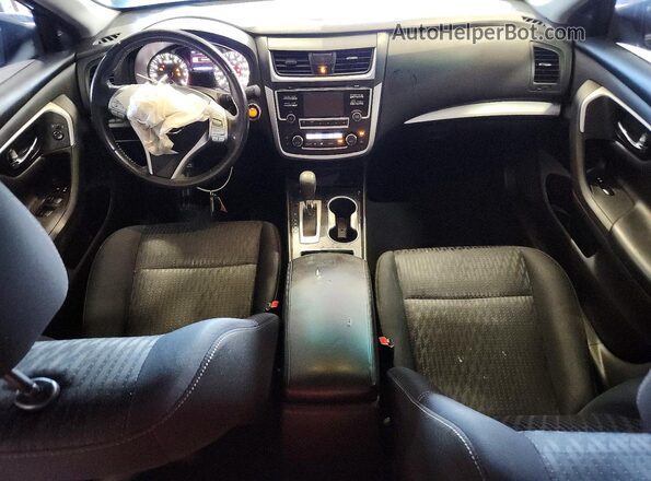 1N4AL3AP9HC139438 2017 NISSAN ALTIMA Black წინა პანელის ხედი