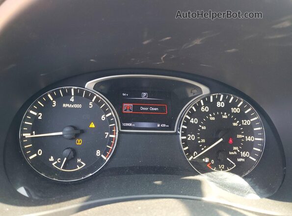 1N4AL3AP9HC147765 2017 NISSAN ALTIMA Black Vista del cuadro de instrumentos