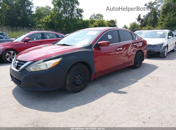 1N4AL3AP9HC150892 2017 NISSAN ALTIMA Красный Передняя левая четверть
