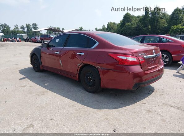 1N4AL3AP9HC150892 2017 NISSAN ALTIMA Красный Задняя левая четверть