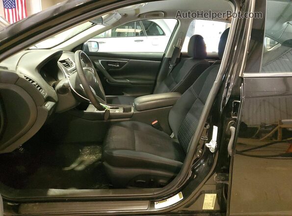 1N4AL3AP9HC167837 2017 NISSAN ALTIMA Black Вид салону спереду