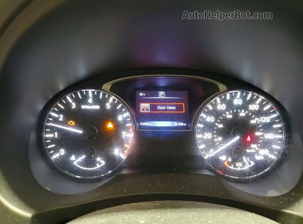1N4AL3AP9HC167837 2017 NISSAN ALTIMA Black Вид щитка приладів