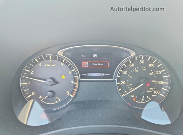 1N4AL3AP9HC195301 2017 NISSAN ALTIMA Burgundy Вид щитка приладів