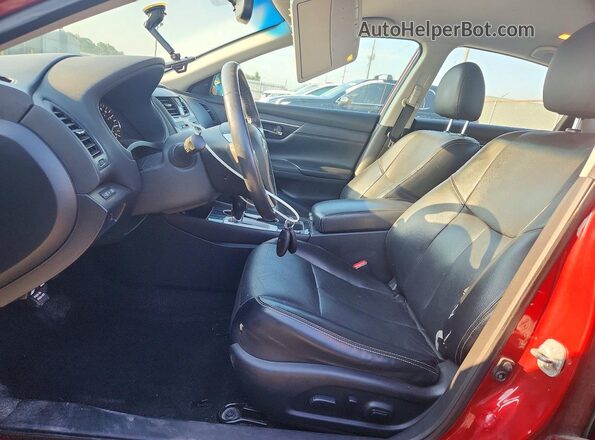 1N4AL3AP9HC195301 2017 NISSAN ALTIMA Burgundy Вид салону спереду