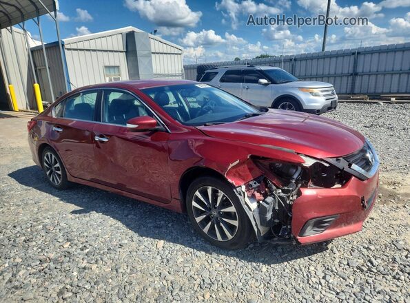1N4AL3AP9HC195301 2017 NISSAN ALTIMA Burgundy Передня права чверть
