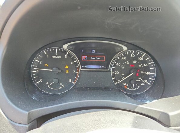 1N4AL3AP9HC215577 2017 NISSAN ALTIMA Silver Вид щитка приладів